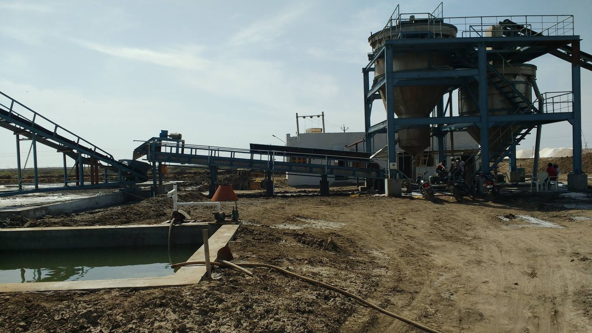 50 TPH  Industrial Salt Washery (2016) at Gandhar